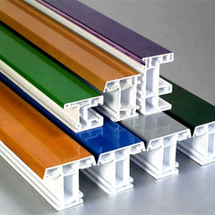 extruded upvc profiles material upvc window profile frame with different thickness on China WDMA