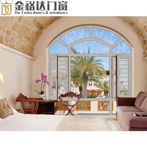 factory price latest window design aluminum casement windows bathroom window with top quality on China WDMA
