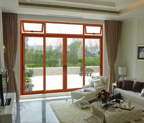 fire rated industrial philippines aluminum alloy outdoor patio glass french sliding doors on China WDMA
