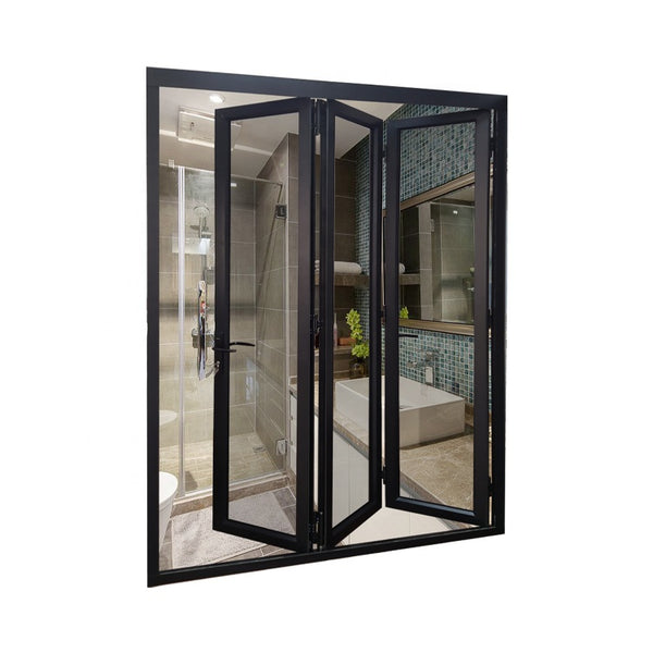 folding patio aluminum commerical folding sliding glass door system cheap on China WDMA