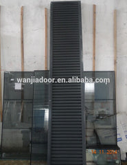 foshan wanjia aluminum fixed shutter door design on China WDMA