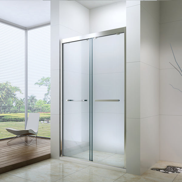 fully frameless shower glass, shower screen for north american,sliding shower door on China WDMA