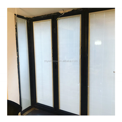 glass garage door prices / used sliding glass doors sale 72x80size / 3 panel french doors on China WDMA