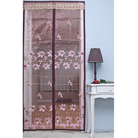 hanging mesh screen doors magnetic curtain fly screen for door and windows on China WDMA
