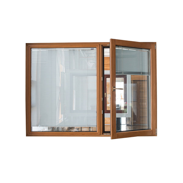 high quality louver frame window aluminum wood windows on China WDMA