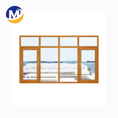 hot sale Cheap Sound Proof Aluminum Open French black Casement Window Frame profile Details on China WDMA