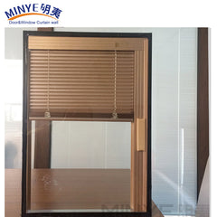 hot sale durable design aluminum rolling shutters windows /frosted glass shutters/glass rolling shutters on China WDMA