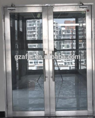 hot sale fireproof glass door, fire rated interior doors, double glass windows price on China WDMA