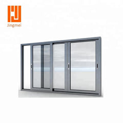 large balcony standard size of aluminum sliding glass door philippines on China WDMA