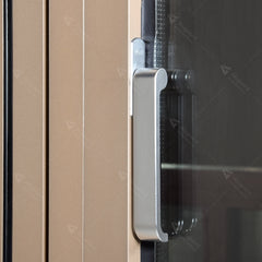 latest window designs vertical folding window / folding aluminum alloy door and windows on China WDMA