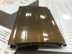 louvers horizontal roller aluminum shutters from indoor installment on China WDMA