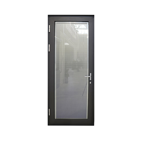 low e glass hinged doors israel aluminium glass louvre door price on China WDMA