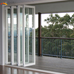 lowes waterproof and sound insulated glass folding patio doors on China WDMA