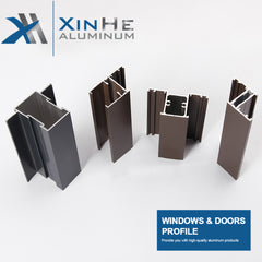 matt anodized aluminium t6 6061 aluminum door and window frame on China WDMA