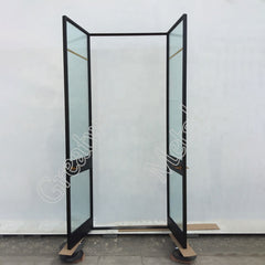 metal patio stainless folding steel sliding door on China WDMA