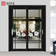 modern interior aluminium alloy french automatic sliding doors for sale on China WDMA