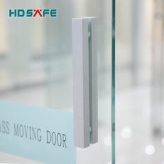 new design tempered soft closing frameless sliding glass door hardware system on China WDMA