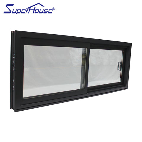 picture Aluminum frame glass PVC profile sliding window for bedroom comply with AU standards New Zealand standards on China WDMA