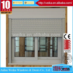 plastic sliding window and door aluminium sliding window with roller shutter on China WDMA