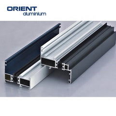 popular New Design Construction Extruded Frame aluminium profile sliding door on China WDMA