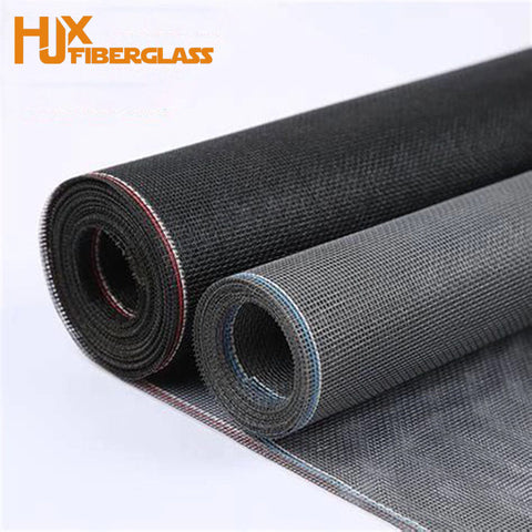 powder coated black security mesh for window and door screen on China WDMA