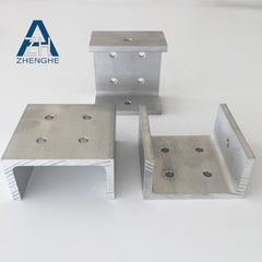 product aluminium U extrusion profile hanging sliding door track on China WDMA