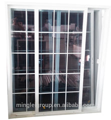 pvc mosquito net vinyl clad upvc sliding louver windows and doors on China WDMA