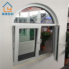 pvc windows with internal blinds/upvc sliding window/pvc swing window on China WDMA