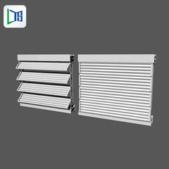 residential fixed louvre window security shutters windows aluminum fixed window shutters for house on China WDMA