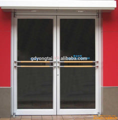 sash white aluminum glass door with 0.8mm/1.2mm/2.0mm thickness on China WDMA