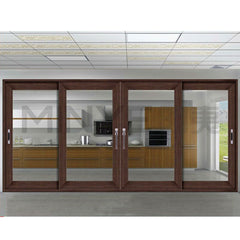 security sliding door anti robbery sliding door with stainless steel screen on China WDMA
