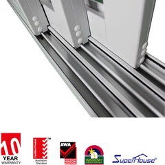 self closing acrylic sliding door triple track sliding door track systems made in China on China WDMA