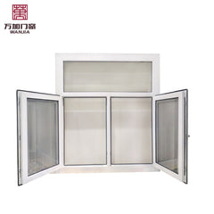 side hinged window/swing and hinged windows/60 series pvc tilt window/guangzhou on China WDMA