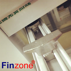solid frameless stacking sliding glass door used in balcony on China WDMA