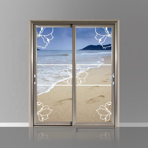 standard width wardrobe mirror aluminium sliding door fitting set on China WDMA