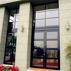 steel four panels home hotel interior exterior apartment steel bifold to french 28 inch door lowes top hung on China WDMA