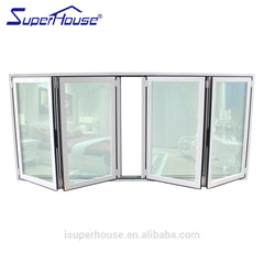 superhouse aluminium commercial system horizontal window bi fold with America CSA standard on China WDMA
