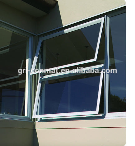 tempered glass/aluminum window frames with modern design on China WDMA