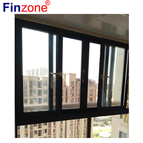 three track sliding window office interior sliding window lift up sliding window on China WDMA