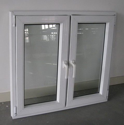 top quality double tempered glass upvc windows on China WDMA