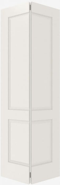 WDMA 12x80 Door (1ft by 6ft8in) Interior Swing Smooth 2010 MDF 2 Panel Single Door 1
