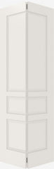 WDMA 12x80 Door (1ft by 6ft8in) Interior Bifold Smooth 3010 MDF 3 Panel Single Door 2