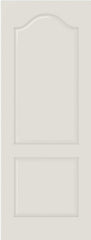 WDMA 12x80 Door (1ft by 6ft8in) Interior Barn Smooth 2050 MDF 2 Panel Arch Panel Single Door 1