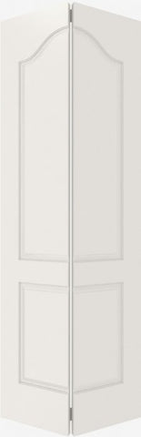 WDMA 12x80 Door (1ft by 6ft8in) Interior Barn Smooth 2050 MDF 2 Panel Arch Panel Single Door 2