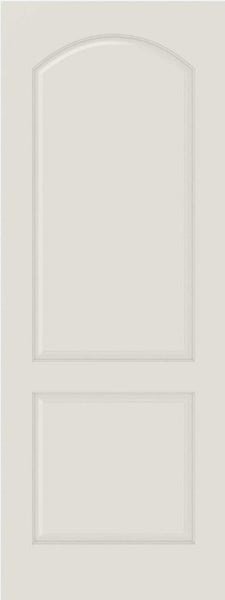 WDMA 12x80 Door (1ft by 6ft8in) Interior Bypass Smooth 2020 MDF 2 Panel Arch Panel Single Door 1