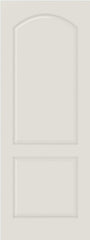 WDMA 12x80 Door (1ft by 6ft8in) Interior Bypass Smooth 2020 MDF 2 Panel Arch Panel Single Door 1