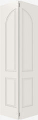 WDMA 12x80 Door (1ft by 6ft8in) Interior Bifold Smooth 4040 MDF 4 Panel Round Panel Single Door 2