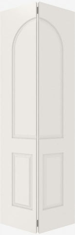 WDMA 12x80 Door (1ft by 6ft8in) Interior Barn Smooth 3210 MDF 3 Panel Round Panel Single Door 2