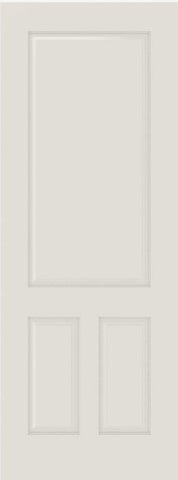 WDMA 12x80 Door (1ft by 6ft8in) Interior Barn Smooth 3190 MDF 3 Panel Single Door 1