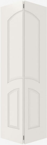 WDMA 12x80 Door (1ft by 6ft8in) Interior Swing Smooth 3230 MDF 3 Panel Arch Panel Single Door 2